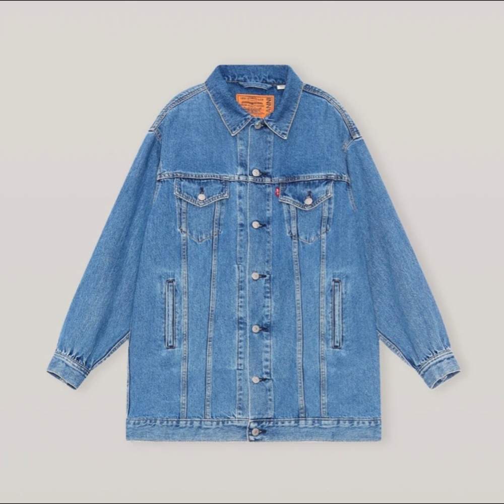 Ganni Blue Jean Jacket